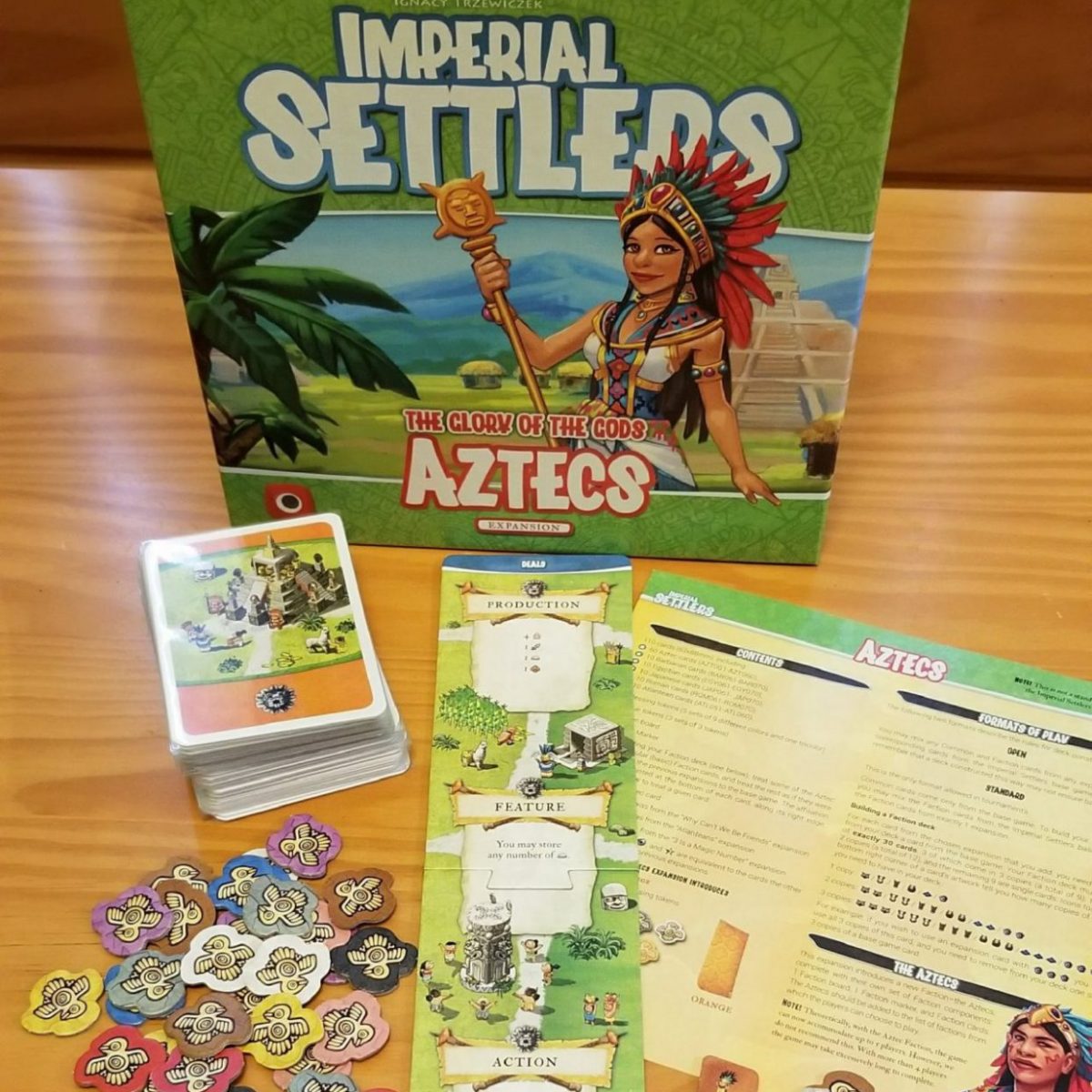 Imperial Settlers Review: The Aztecs Game Review — Meeple Mountain