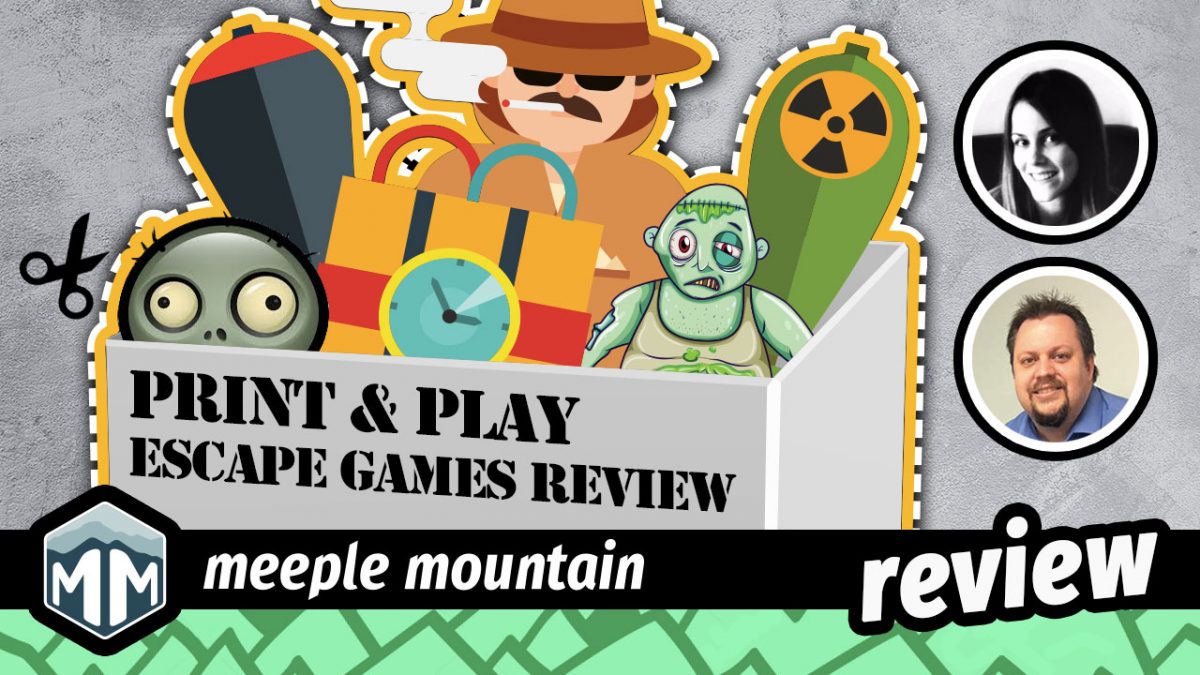 Print And Play Escape Games Review Escape Team And Lock Paper Scissors Meeple Mountain