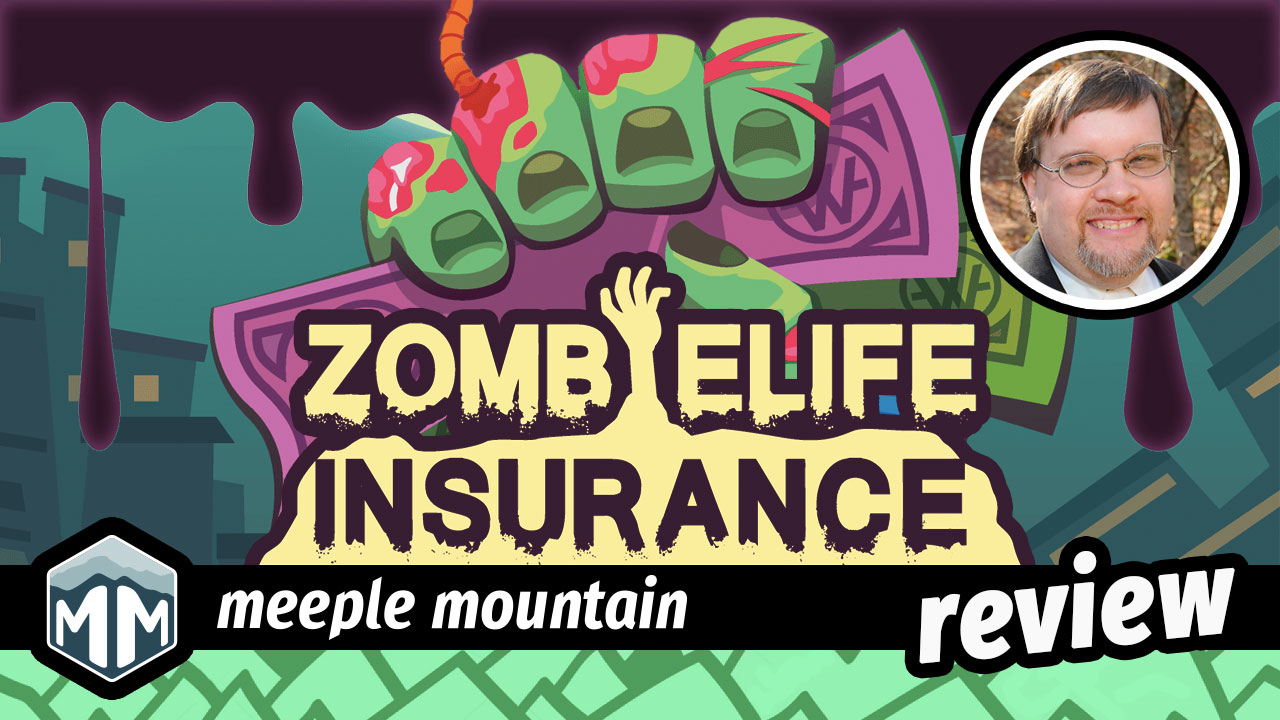 Zombielife Insurance Game Review — Meeple Mountain