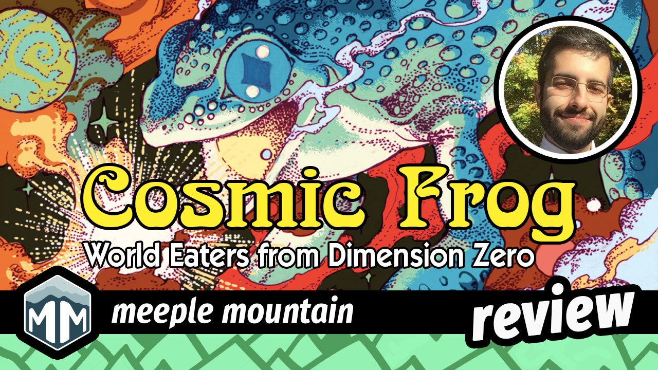 Cosmic top Frog board game