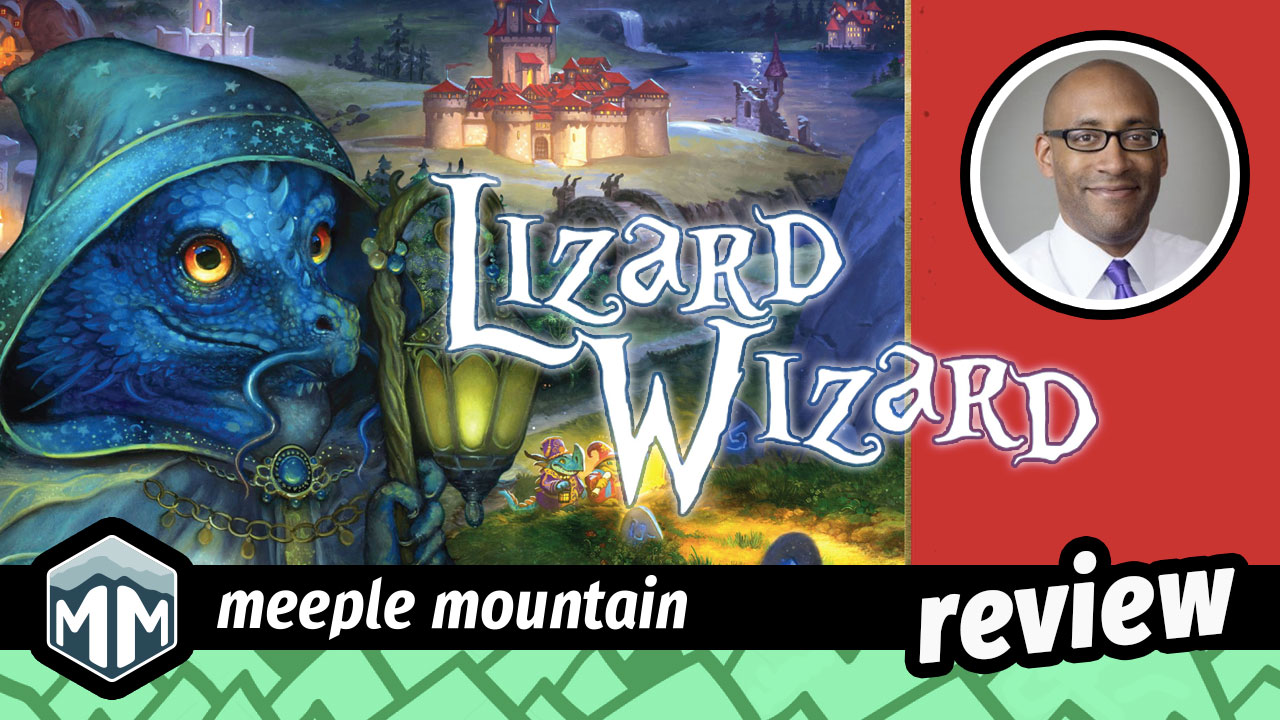 Lizard Wizard Game Review – Meeple Mountain