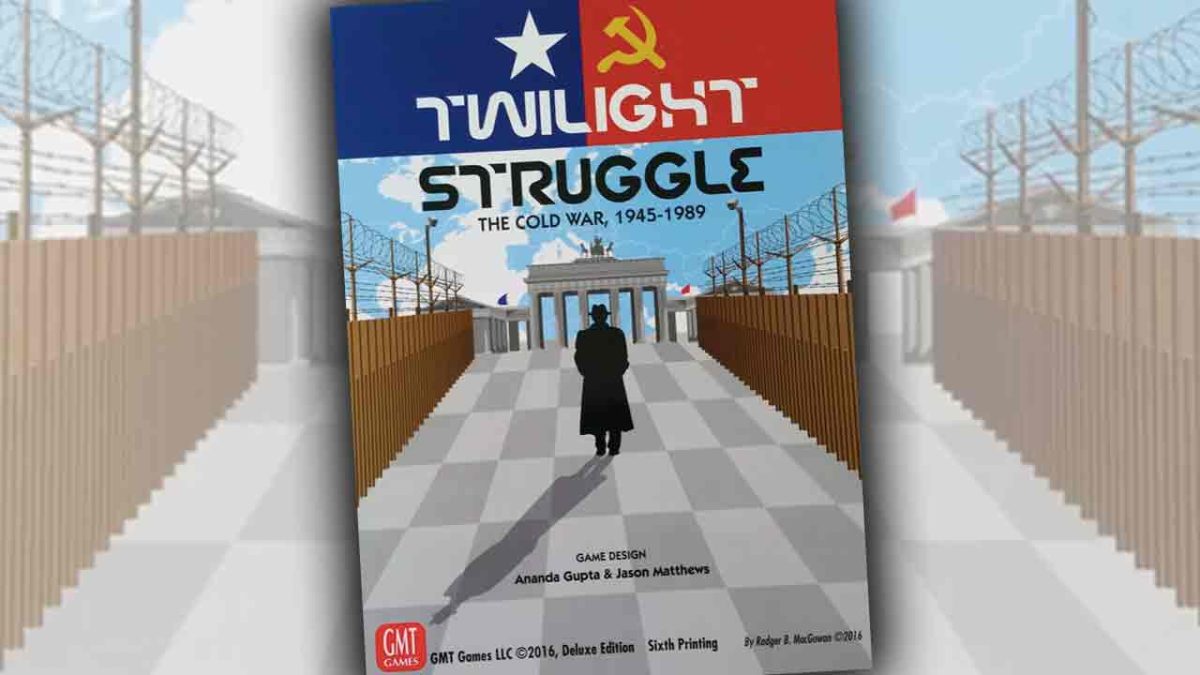 GMT Games - Twilight Struggle Deluxe Edition, 8th Printing