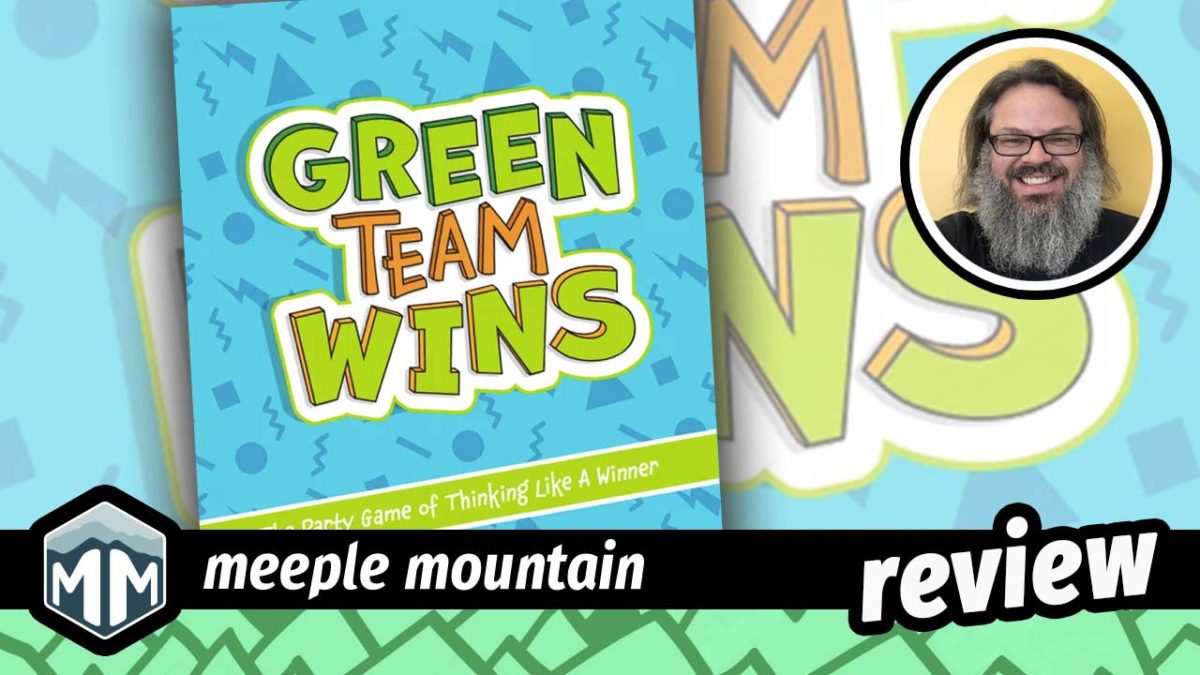 Green Team Wins Game Review — Meeple Mountain