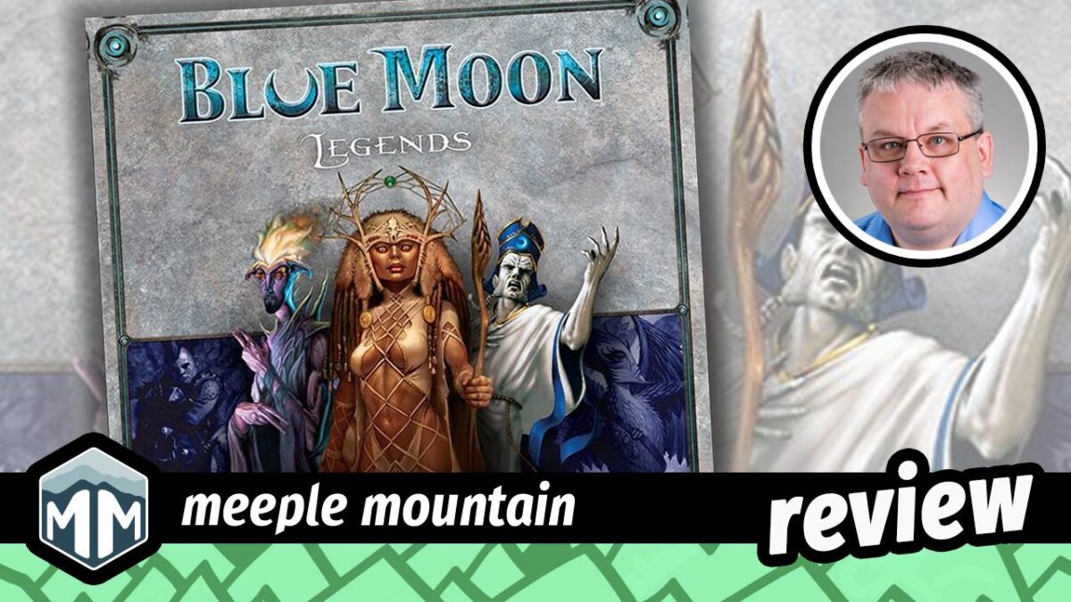 Blue Moon Legends boardgame by hotsell Reiner Knizia