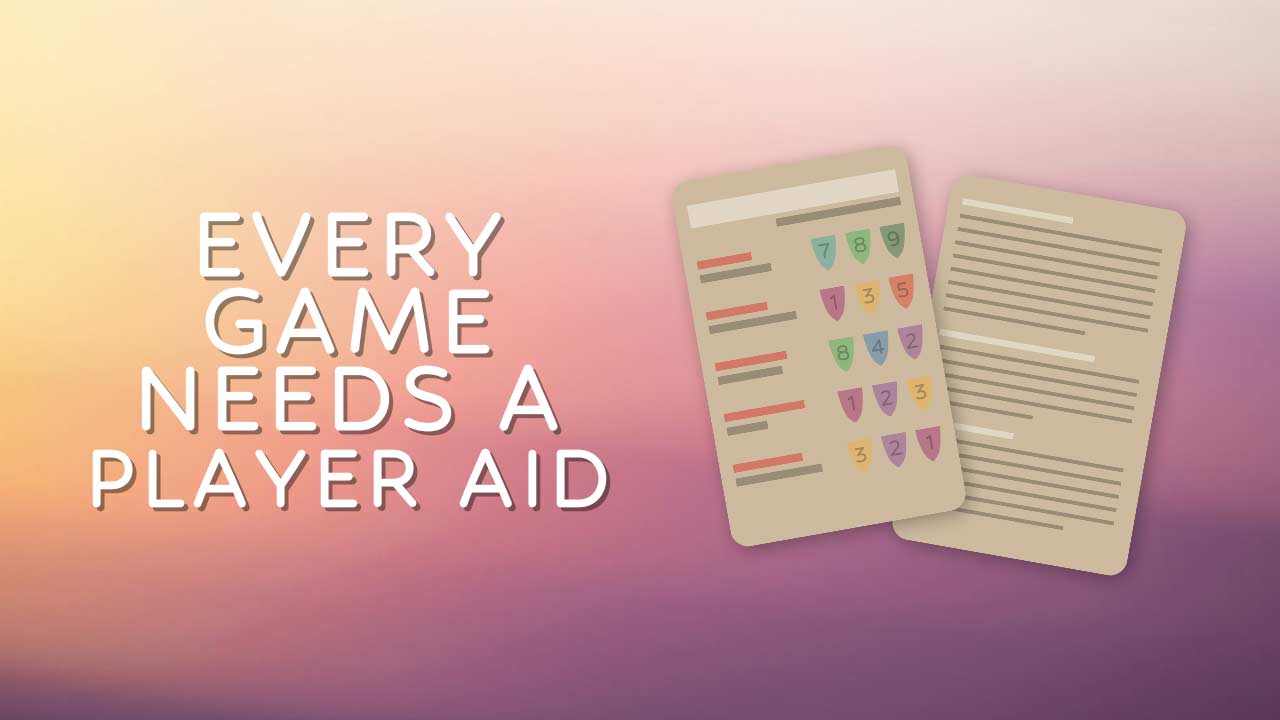 Every Game Needs a Player Aid thumbnail